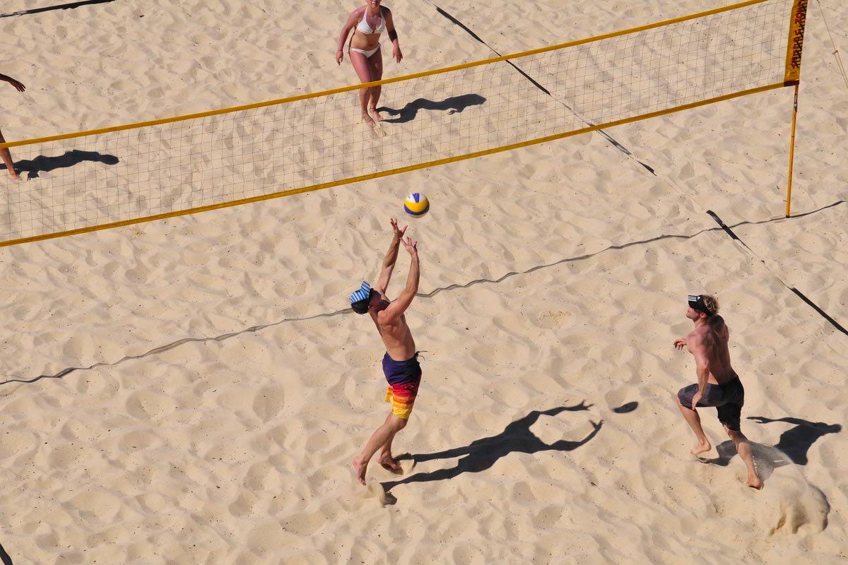 beach volleybal Scheveningen